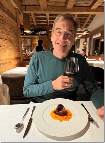 Piz Seteur dinner